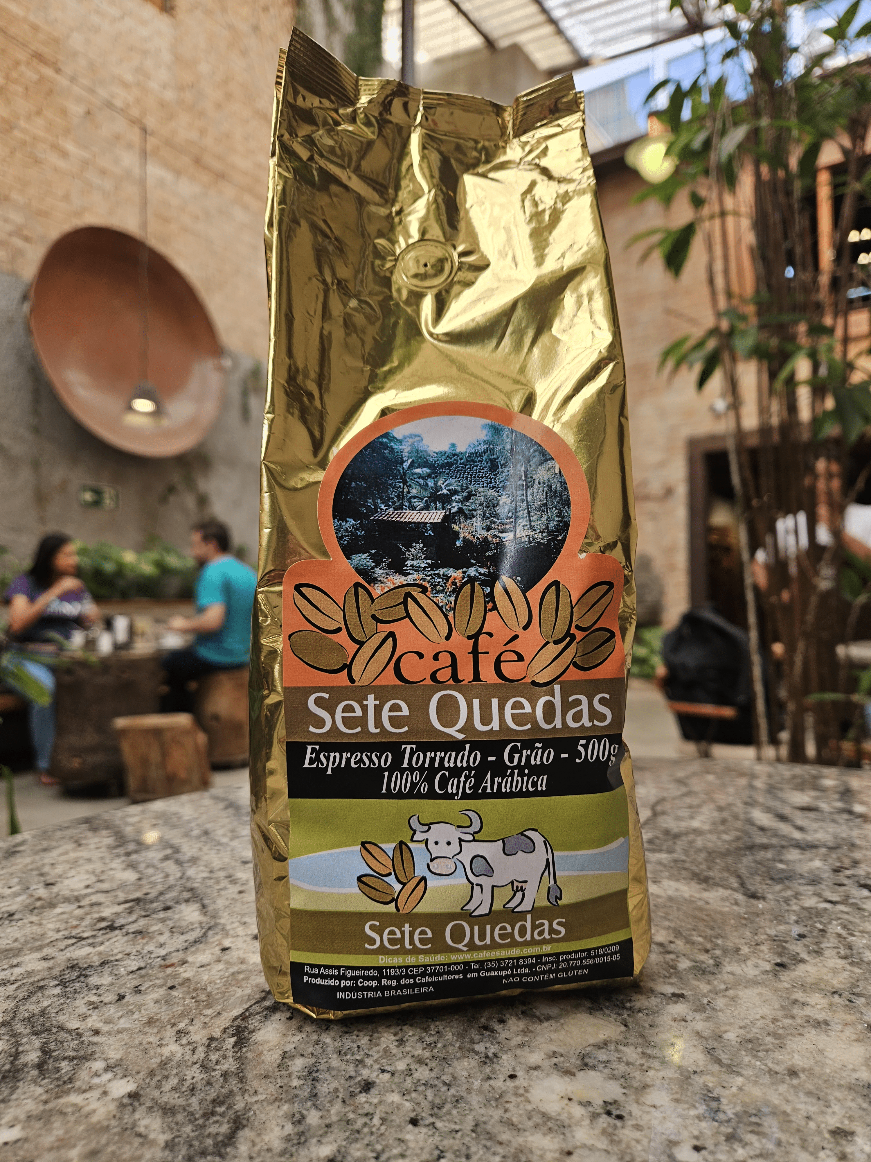 Espresso Torrado - GRÃO - 500g