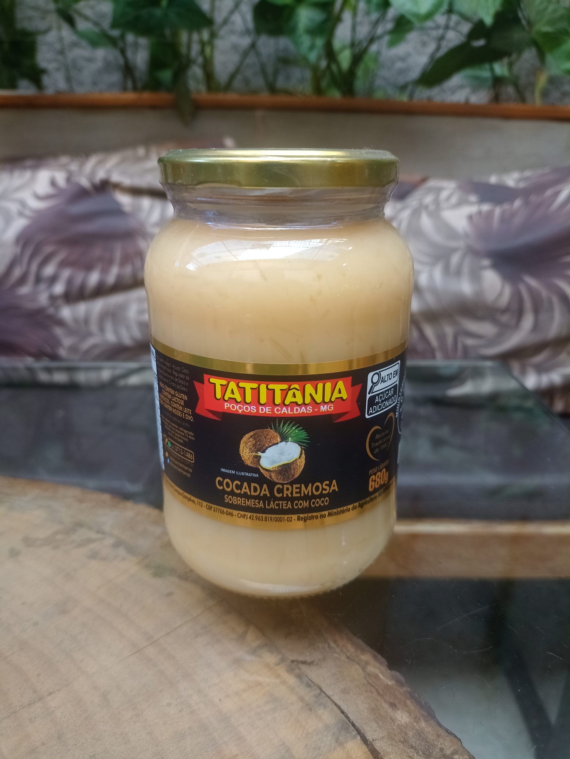 Cocada Cremoso - Tatitania - 680g