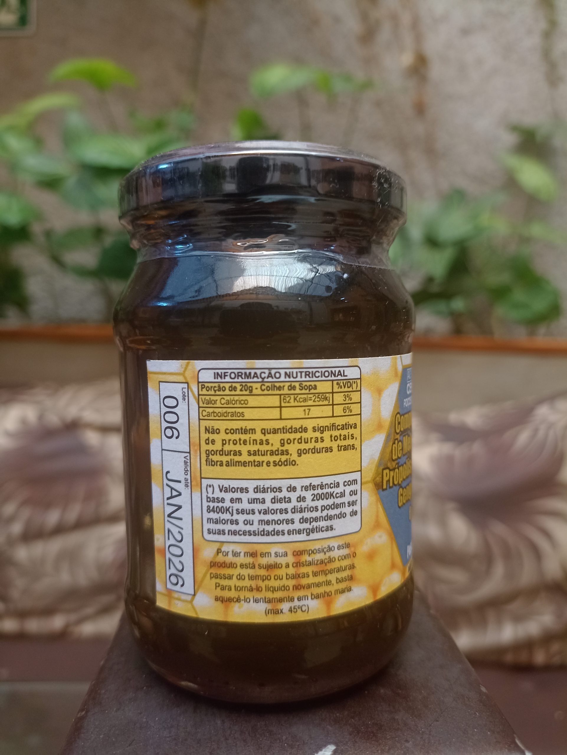 Mel Extra Forte com Própolis e Ingredientes Naturais - Imagem 2